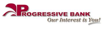 Progressive Bank (Logo) - with our interest is you