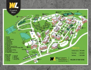 Map of WLU Campus