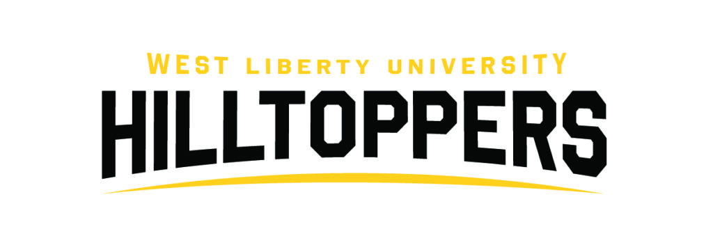 Logo that says West Liberty University with Hilltoppers underneath