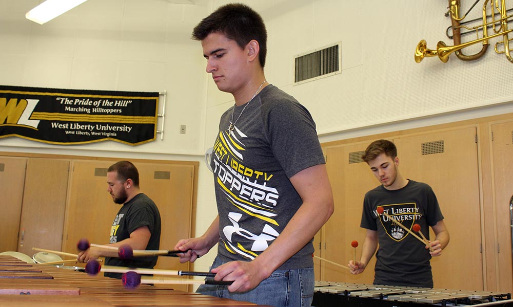 Percussion Students