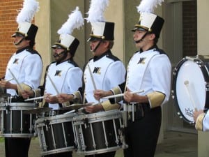 The Marching Hilltoppers Drumline will make an appearance at the Percussion Ensemble Concert on Nov. 13.
