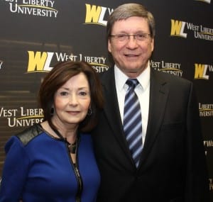 President and First Lady, Stephen and Nancy Greiner