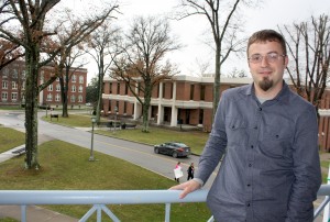 Student speaker Zachary Novel looks forward to his future.