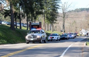 Capt. Thomas Hostutler was buried with a police and safety forces escort, which traveled through campus as the Hilltop said goodbye.