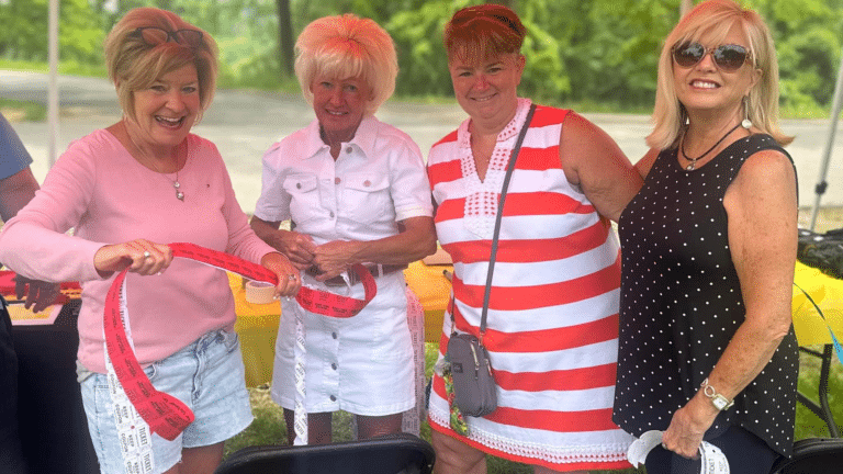 Volunteers Sharon Saseen, Brenda Thomas, Jessica Weaver and Colleen Blon pictured at the 2023 event